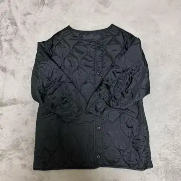 블랙 퀼팅 자켓 M 사이즈