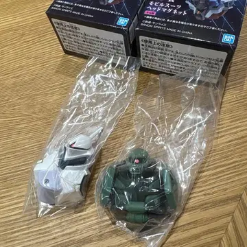 제일복권 Gundam GQuuuuuuX D상 헤드 마그넷 걍&자쿠