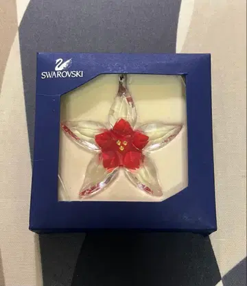 SWAROVSKI 포인세티아 오너먼트