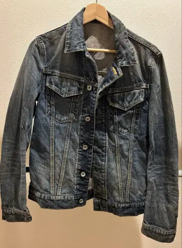 ATTACHMENT 다크 데님 자켓 사이즈 2