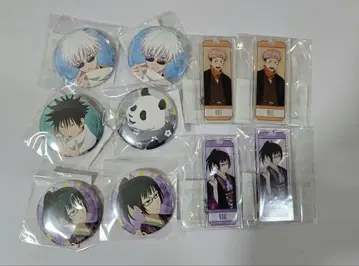 주술회전 마루쿠지 와소 스타일 캔뱃지 묶음 판매