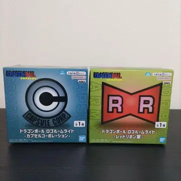 드래곤볼 룸 라이트 세트 캡슐 코퍼레이션 & 레드 리본 군
