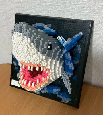 상어 블록 아트 레고 호환품