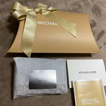 [ 새상품급 ] 마이클코어스 3단 접이식 지갑 브라운