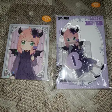 SPY x FAMILY 아냐 포저 악마 스티커 아크릴 스탠드
