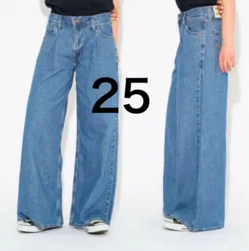 BAGGY DAD WIDE LEG 데님 25