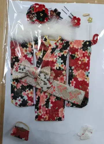 브라이스 22cm 인형 기모노 후리소데 리카짱