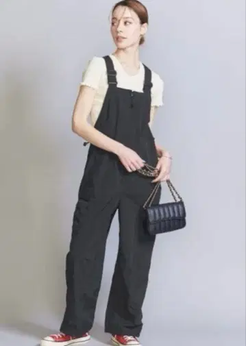 BEAUTY&YOUTH 나일론 카고 오버롤