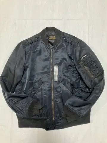 COOTIE 블랙 MA-1 플라이트 자켓