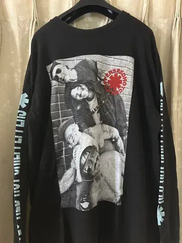 레드 핫 칠리 페퍼스 언리미티드 러브 월드 투어 롱 T셔츠 렛치리