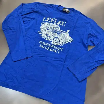 LEFLAH ROUNDABOUT NO REGRET 긴팔 티셔츠