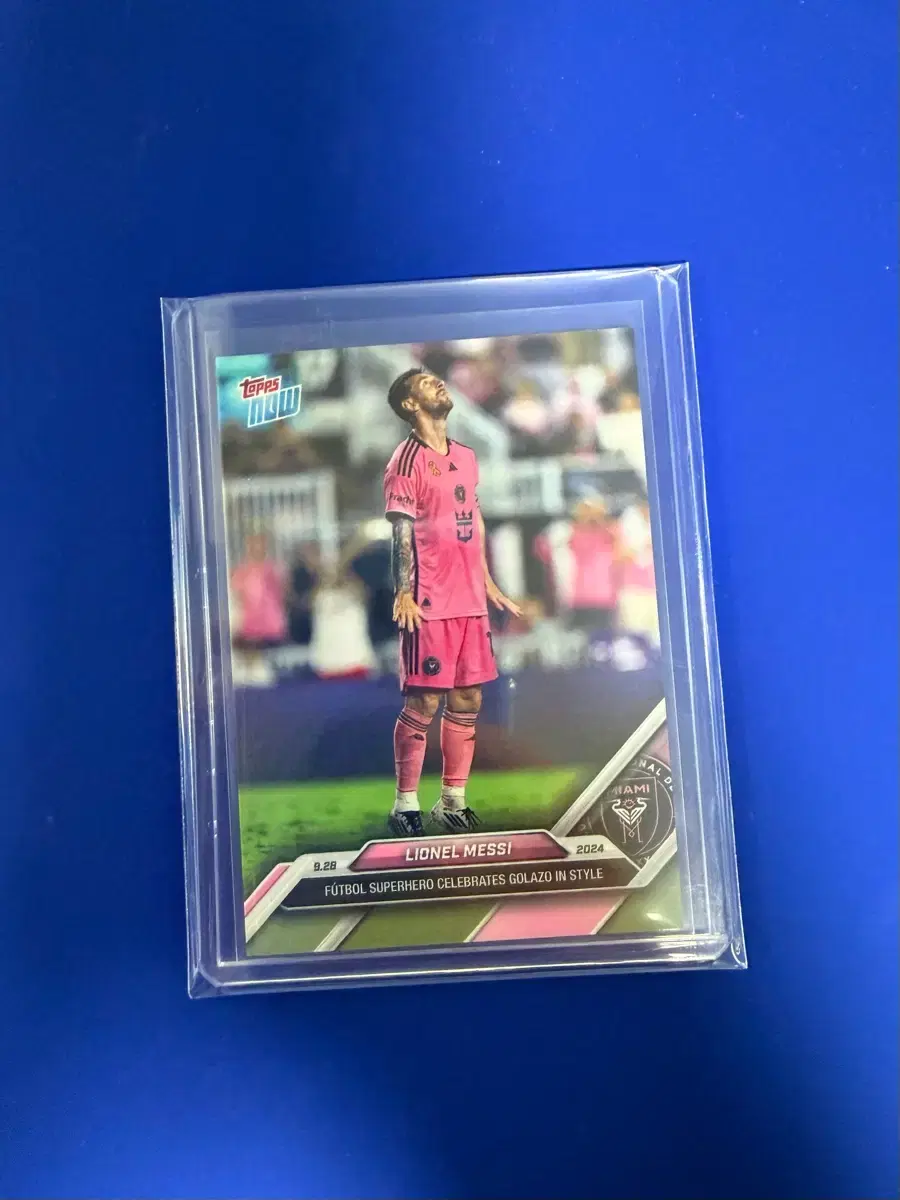 스포츠카드 TOPPS 탑스 리오넬 메시 Lionel Messi