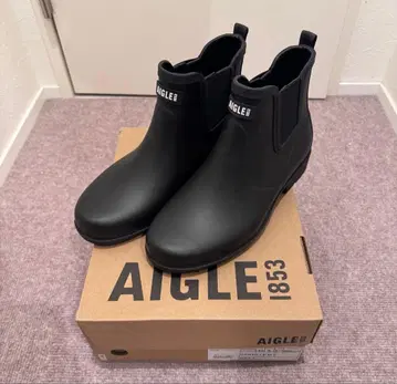 미사용 새상품 AIGLE CARVILLE 2 블랙 43 레인부츠