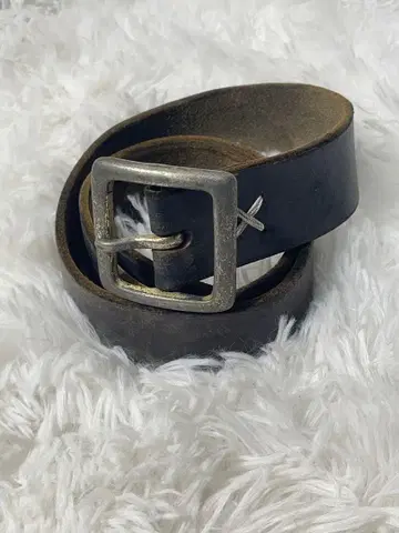 FACTOTUM 파크타움 천연 가죽 벨트 일본제 빈티지 블랙