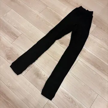 [ 공식 품절 ] 실크 패밀리 루즈핏 롱 마리 프리 하의 블랙1