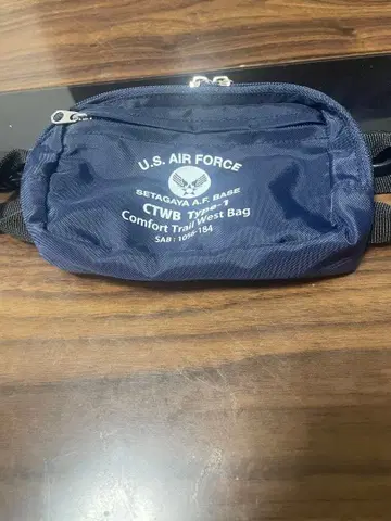 세타가야 베이스 정식 비품 SEAF 힙색 네이비