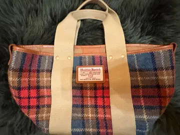 해리스 트위드 토트백