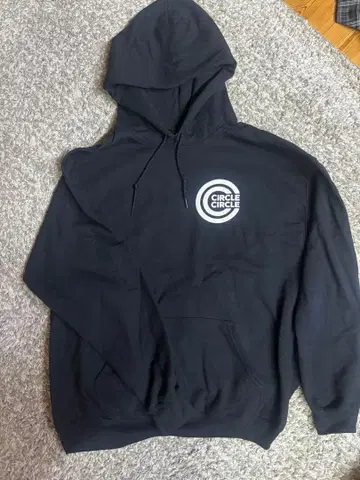 CIRCLE CIRCLE 블랙 후디 L