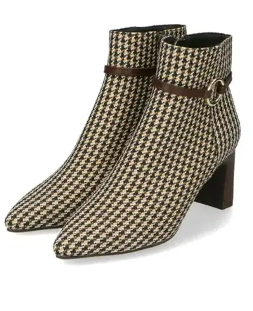 오리엔탈 트래픽 반지 디자인 스틸레토 부츠 브라운