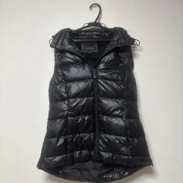 WEATHERPROOF 블랙 다운 베스트 S