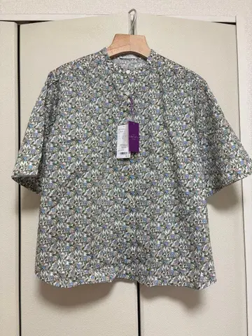 애프터눈 티 LIBERTY 피터 래빗 셔츠 블라우스 그린 계열