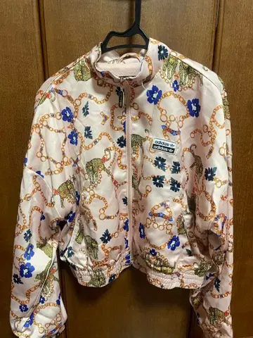 adidas 레오파드 무늬 자켓