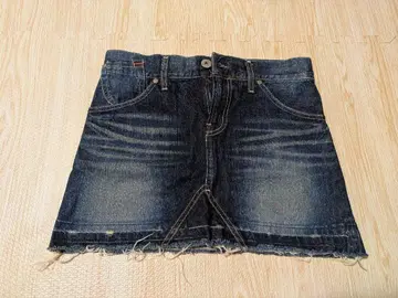 리바이스 다크 데님 미니 스커트 XS