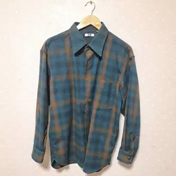 UNIQLO U 헤비 플란넬 오버사이즈 셔츠 L 사이즈