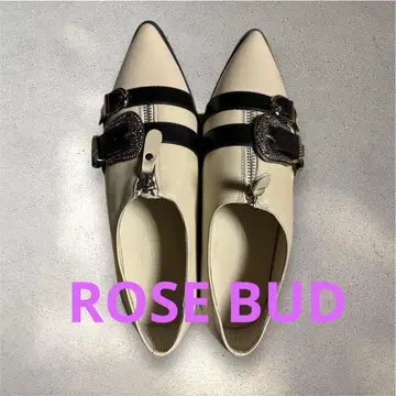 미사용 새상품 천연 가죽 신발 COVI'S ROSE BUD