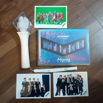 Snow Man Mania 원반, 공식 브로마이드, 스노라보 응원봉