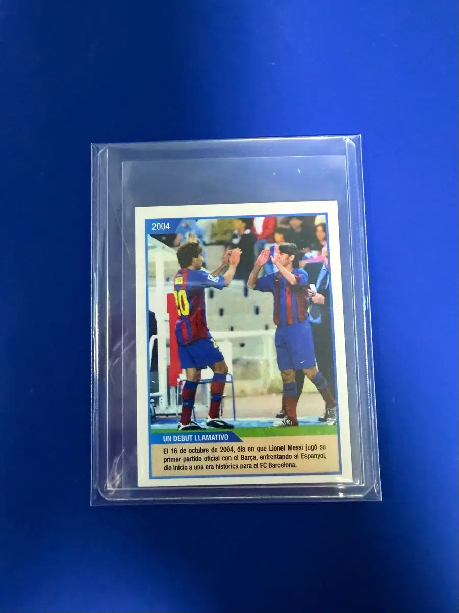 스포츠카드 Los Reyes 리오넬메시 Lionel Messi 스티커카드