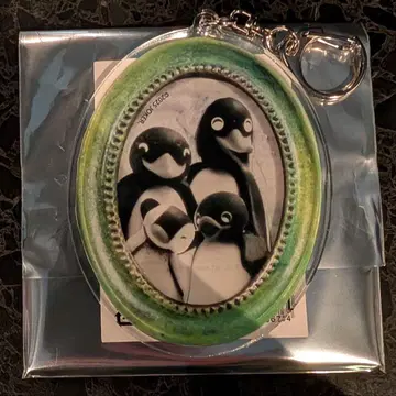 핑구 아크릴 키링 게이오 백화점 가족 사진