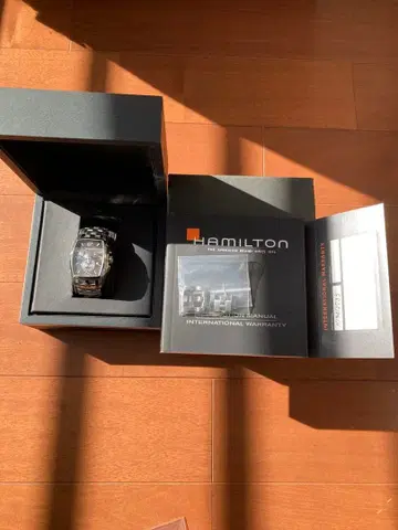 Hamilton 재즈 마스터 토노형 크로노그래프 손목시계