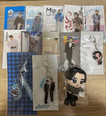 SnowMan 메구로 렌 아크릴 스탠드 스노우 칠 묶음 판매