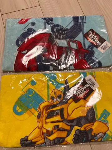 트랜스포머 타월 세트 옵티머스 & 범블비