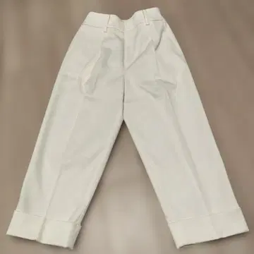 IENA 이에나 화이트 테이퍼드 팬츠 키레이메 캐주얼