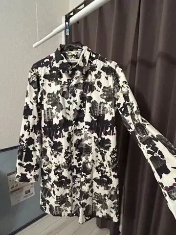 ICHIMI M 사이즈 긴팔 코트 패턴