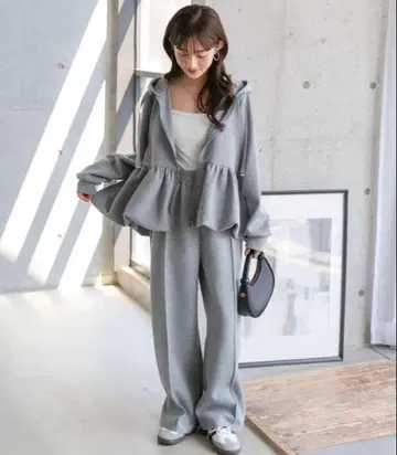 [ 미사용 새상품 ] 고베 레터스 맨투맨 셋업 M