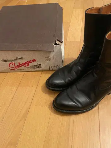 50s Sheboygan 엔지니어 부츠