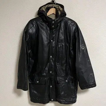 90s O.T.C by MCM 가죽 코트 S