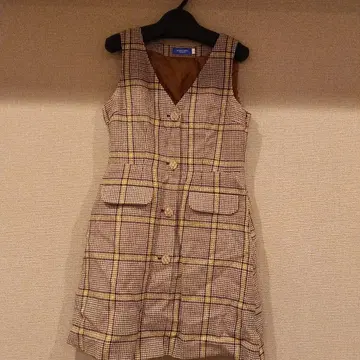 BLUE LABEL CRESTBRIDGE 체크 무늬 원피스 36