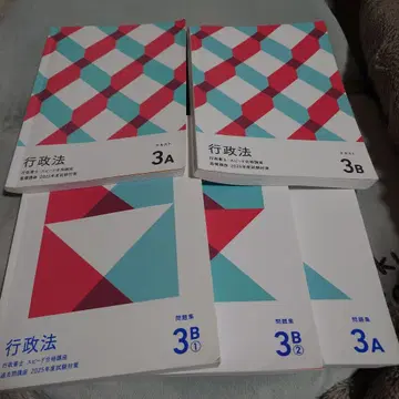 행정법 3A 3B Foresight 텍스트 문제집 세트 5권