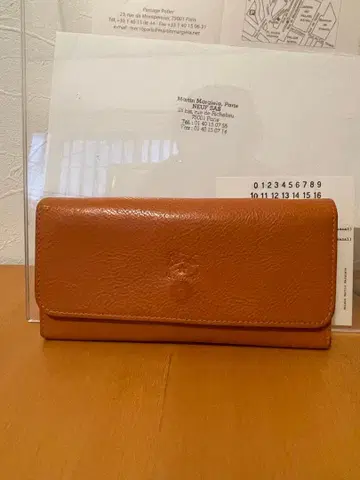 일비종떼 플랩식 장지갑 브라운