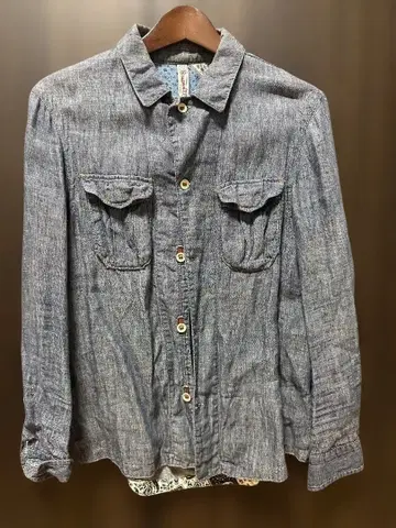 노리즈 린넨 긴팔 셔츠