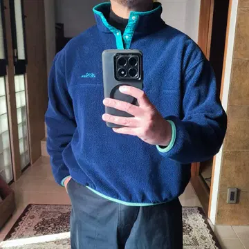 LLBean 플리스 스냅 T