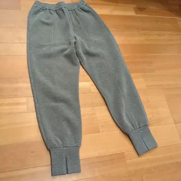 [ 새상품 ] LASUD 그레이 스웨트 팬츠 사이즈 38