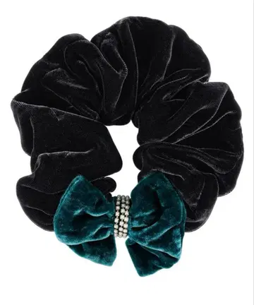 해피 벨벳 스크런치 그린