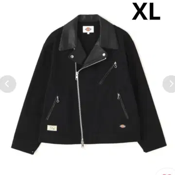 샷 x 디키즈 가죽 콤비 더블 라이더스 XL