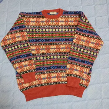 CERONIAS 기하학 패턴 니트