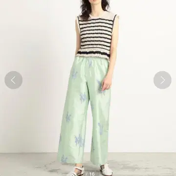 누키테파 NeQuitePas for 투모로우랜드 와이드 팬츠